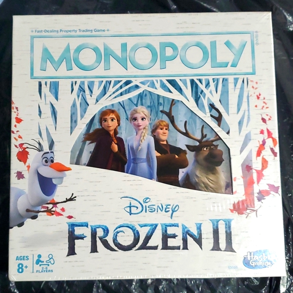 Brand new Frozen 2 Monopoly game